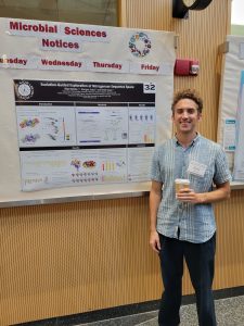 Elias Kemna poster session picture