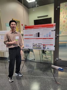 Ethan Yee poster session picture