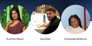 Three students